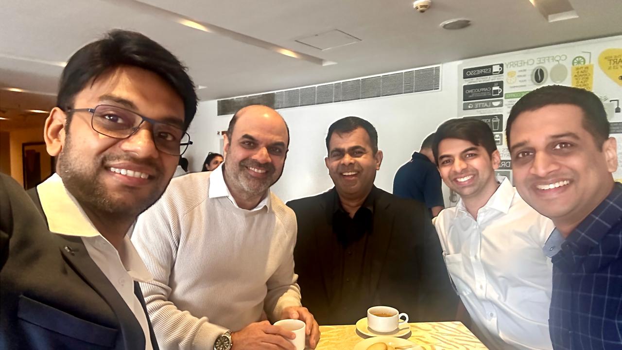 Dr. Kunal Banka speaking at a dental conference